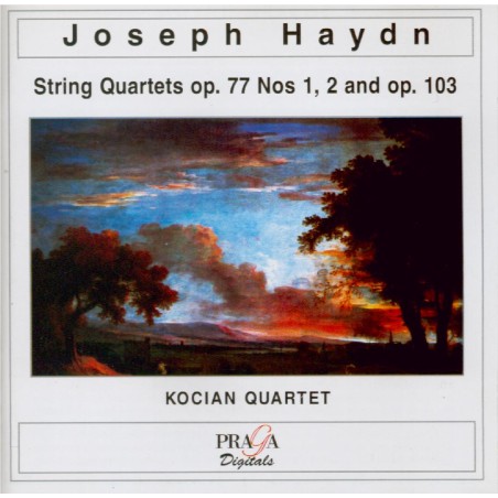 HAYDN - Kocian Quartet - Quatuor à cordes n°81 en sol majeur op.77 n°1 H